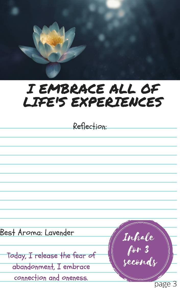 My Aromatic Meditational Healing Journal