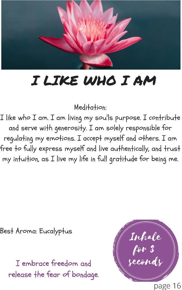 My Aromatic Meditational Healing Journal