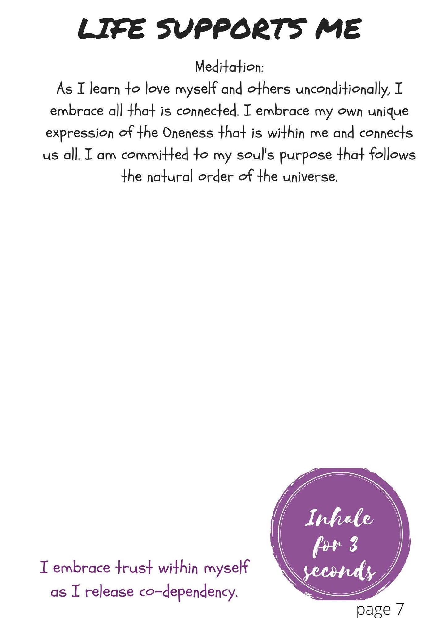 My Meditational Journal